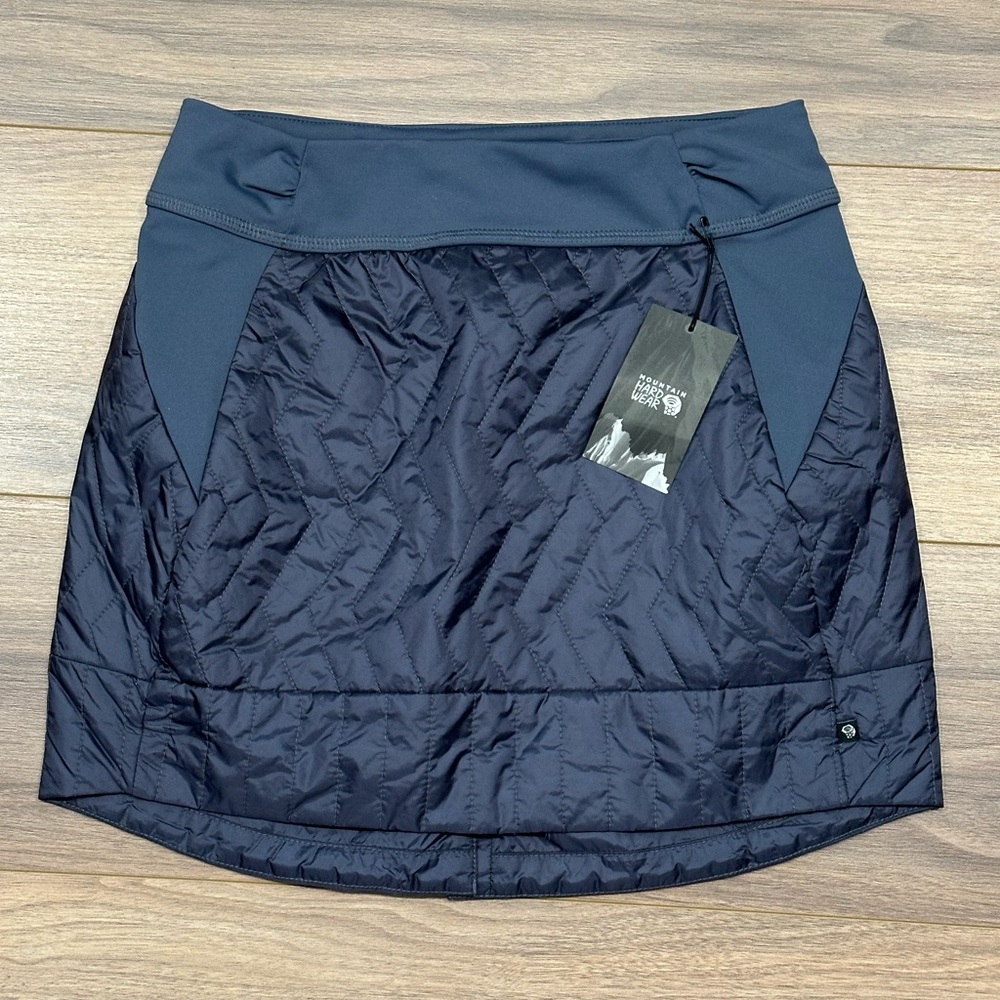 Mountain Hardwear Trekkin Insulated Mini Skirt in Gray Size Medium